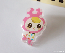 Load image into Gallery viewer, Acrylic Pin Animal Crossing Chrissy