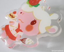 Load image into Gallery viewer, Acrylic Pin Animal Crossing Merengue