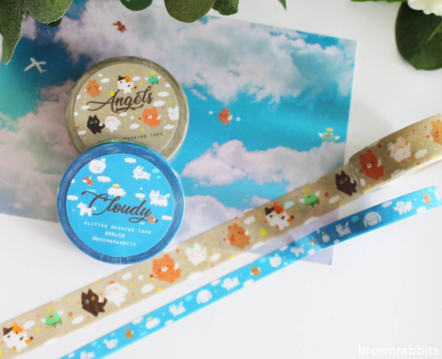 Angel and Cloudy Washi tapes