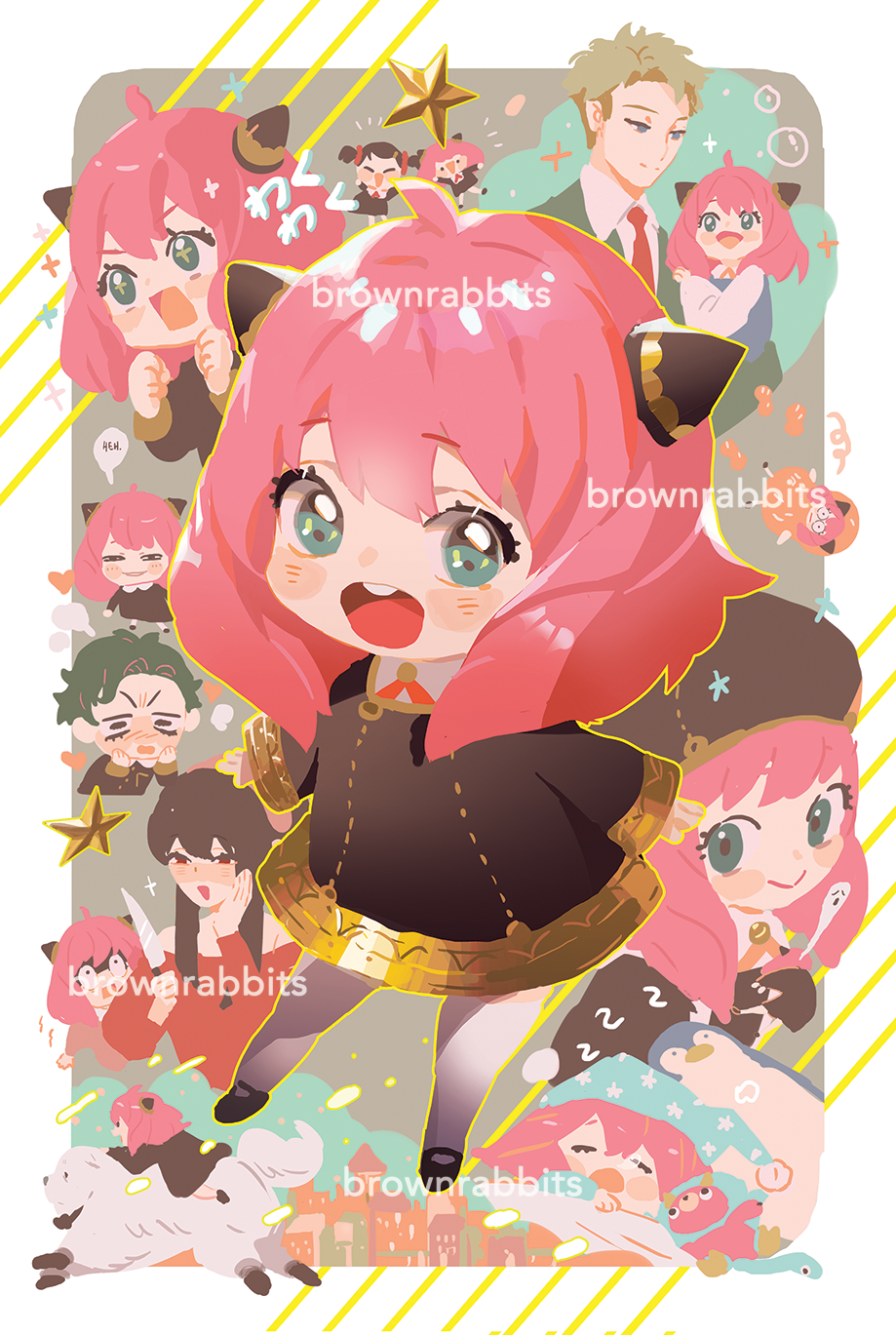 Spy x Family: Anya Poster – Brownrabbits Spy x Family: Anya Poster – Brownrabbits