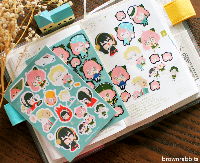 Spy x Family Sticker Sheets