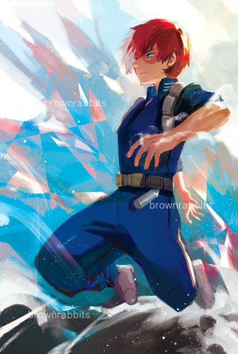 Todoroki Poster 轟焦凍