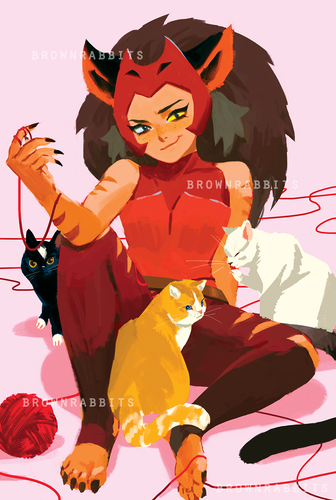 SPECIAL: Catra with Cats