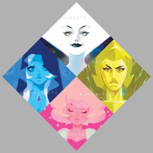 Load image into Gallery viewer, Diamonds Steven Universe Mini Prints