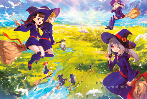 Little Witch Academia Poster リトルウィッチアカデミア