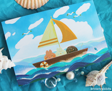 Load image into Gallery viewer, Nautical Adventure Sticker Sheet